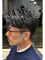 オモテサンドウ バーバー(OMOTESANDO BARBER)&nbsp;スタイリング簡単パーマ