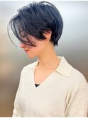 【morio】大人女性長めのショートヘア♪
