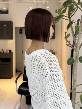 ヨロ 小岩(YOLO) ハイライトカラーミルクティーベージュケアブリーチダブルカラー