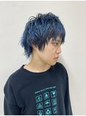 メンズショート×デザインカラー/瑞江