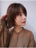 ボブ ボブレイヤー 顔まわりレイヤー レイヤー 顔まわり