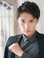 モッズヘアー メン 戸田公園店(mod's hair men)&nbsp;ダウンパーマくせ毛風ダークブラウンベリーショートi戸田公園