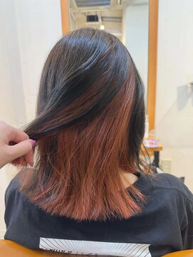 ヘアーリラクゼーション ティーノ(Hair relaxation tino) オレンジカラー