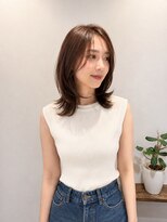 セレスト 心斎橋店(CELESTE)&nbsp;【30代40代】イノアカラー/モカラベージュくびれミディ