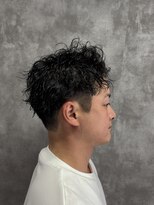 スピン 本八幡(SPIN) MEN’S HAIR/サーフカール/刈り上げセンターパート/本八幡