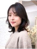 似合う前髪/顔周りカット/前髪カット/サイドバング/銀座
