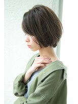 アンアミ オモテサンドウ(Un ami omotesando)&nbsp;【Un ami】 松井幸裕　ナチュラルボブ サイドシルエット