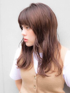 ルティア(Lutia) ナチュラルブラウン 似合わせカット シースルーバング