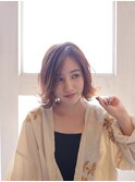 【JiJi】大人可愛い ナチュラル ボブ