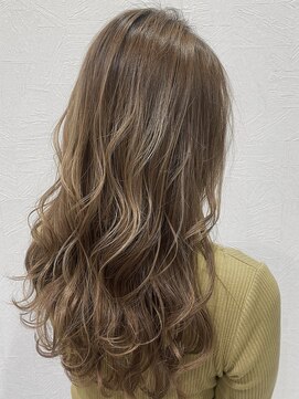 ジェービーヘア 稲毛(jb hair) 巻髪も可愛いデザインカラー 【稲毛】