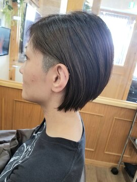 ルークス 中央林間(LOOOKS) 前下がり ツーブロック