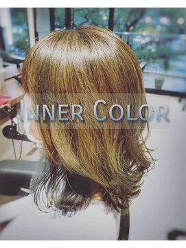 アース 国立店(HAIR&MAKE EARTH) うざバング×イヤリングカラー【EARTH国立店】