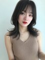 エアー 銀座タワー(AIR) 前髪顔周りからの動きのある韓国ヘアも得意です