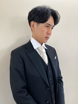 レーヴス(REVES) ビジネスにもOK ナチュラルセンターパート