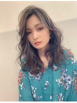 リベルタ(Liberta hair design)&nbsp;アッシュベージュ×クールセミロング