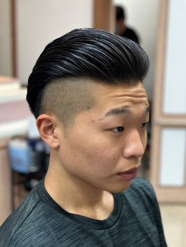 アポロカットステージ 相模大野店 アップバング/ツーブロックマッシュ<理容室>[メンズ/相模大野]