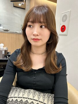 グロー 大宮(GLROW) 小顔ヘア　韓国　顔まわりレイヤー　haruhi【大宮】