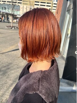 コワファースト 大分(COIFF1RST) オレンジカラー