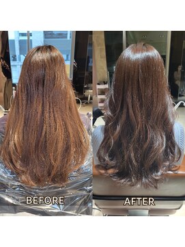 アフロート ギンザ(AFLOAT GINZA) 30代40代50代◎垢抜けマイナス3歳 アッシュベージュカラー