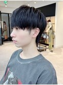 黒髪マッシュ×ツーブロック[メンズ]
