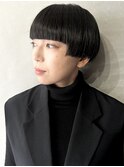 【ワイドバング×刈り上げショート】ヘアスナップ・山下