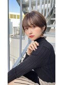 ふんわりショート小顔ヘア簡単スタイリングツヤ髪スタイリング