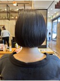 丸みショートボブ
