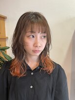 エヴリィ(every)&nbsp;オレンジ裾カラー