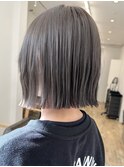ブリーチ無しグレージュカラー10代20代30代