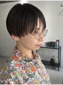 大人可愛い小顔マッシュショートボブ束感２０代３０代４０代
