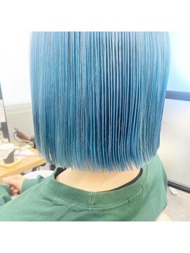 ナンバー アリア 三軒茶屋(N° aria) デザインカラー/ケアブリーチ/透明感カラー/ツヤカラー