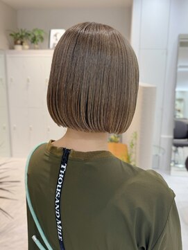 シュク 高円寺(SYUK) 加藤【高円寺 中野】ハイライト/ボブ/透明感/ミルクティベージュ