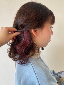 ルーブル(Louvre) ～Louvre～シークレットインナー/ミニボブ/デザインカラー