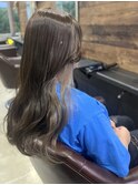 ミルクティー インナーカラー ミルクティーベージュ 美髪