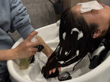 髪質改善トリートメント（前処理）