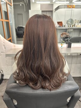 エイト 立川店(EIGHT) オレンジベージュカラー