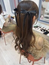 ラルム 仙台駅前店(LARME) ちゅるちゅるハーフアップ