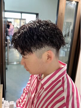 シャンプーボーイアネックス(SHAMPOO BOY Annex) メンズマッシュ　ツイストスパイラルパーマ　佐世保