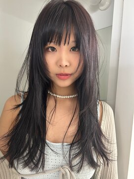 【心斎橋hen】春のレイヤーと透ける暗髪