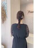 お呼ばれヘアセット 143