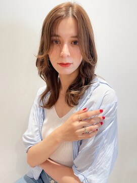 マイラ 銀座(myla) 大人可愛いくびれヘアモテ髪艶髪透明感カラーブラウンベージュ