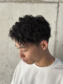 ヘアサロン ボンズ(BONDS) アップバング×スパイラルパーマ