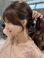 エジョン 三鷹店(Aejon) 顔まわりワンカール/レイヤーロング/韓国ヘア/小顔カット