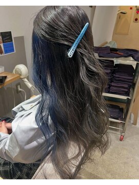 韓国ヘアレイヤーカットダブルハイライトカラー【Lapista池袋】