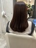 似合せカット、髪質改善トリートメント￥8500→￥8000