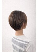 透明感カラー　ショートレイヤー　名東区