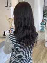 ジュエ ヘアー デザイン(Jue hair design)&nbsp;ウェーブパーマ/ダークグレージュ/西三河/30代/知立