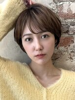 アフロート ルヴア(AFLOAT RUVUA)&nbsp;『岩田莉奈』新宿髪質改善　大人の魅力引き出す丸みショートボブ
