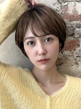 アフロート ルヴア(AFLOAT RUVUA) 『岩田莉奈』新宿髪質改善　大人の魅力引き出す丸みショートボブ