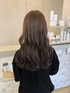 ジュエ ヘアー デザイン(Jue hair design) 春大人気/ヘーゼルベージュ/ロング/透明感カラー/知立/刈谷